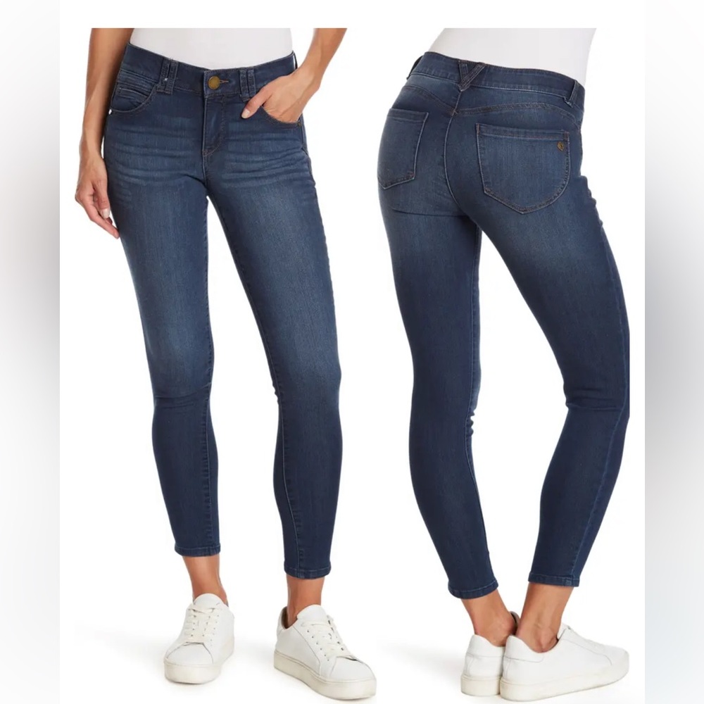DEMOCRACY Ab Technology Crop Ankle Skinny Jeans